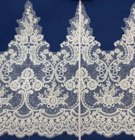 Embroidery lace trim 371423