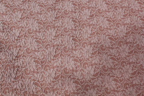 LACY SALMON AND BEIGE JACQUARD