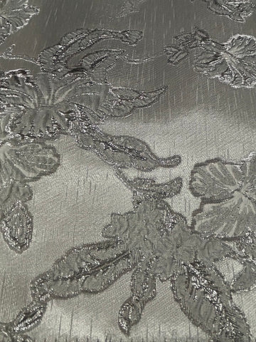 Metallic silver Jacquard 61521