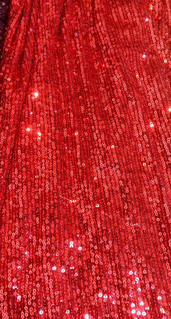 SEQUINS-RED