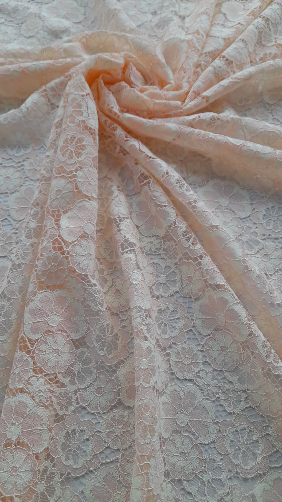 SOFT FLORAL LACE-BABY PINK