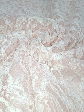 French Chantilly Bridal Lace 93715