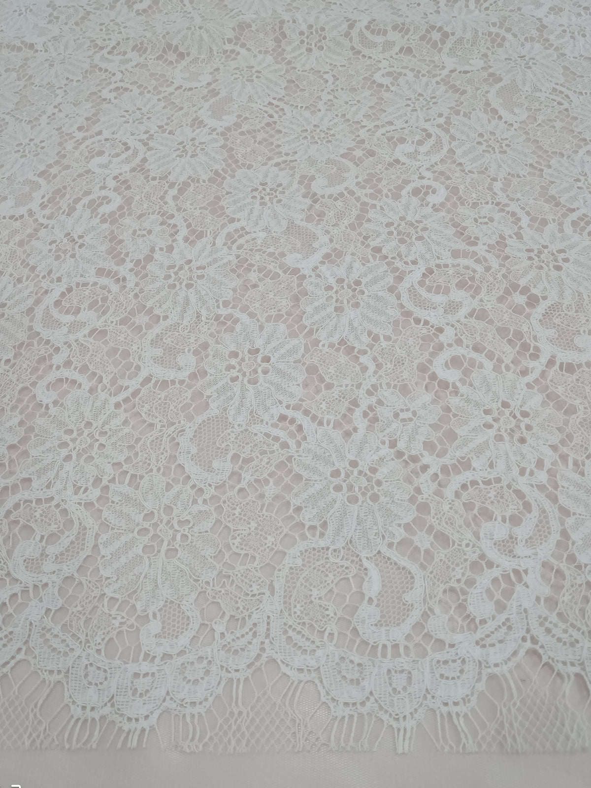 FRENCH CHANTILLY LACE - OFF WHITE