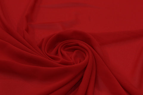 GEORGETTE- RED